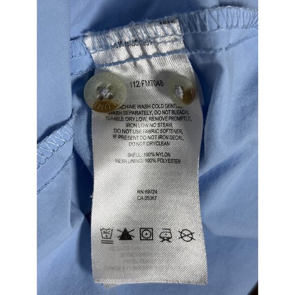 Columbia PFG Mens Size 2XL Light Blue Long Sleeve Button Down Omni Shade Fishing - Picture 10 of 10